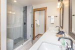 Lower Level Master En Suite Bathroom with Walk-In Shower